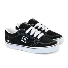 Tênis QIX Ninety Three Vulcan 07 - Camurça Preto e Branco