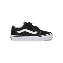 Tênis Old Skool V Juvenil Black True White