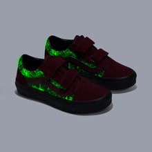 Tênis Old Skool Halloween Glow In The Shadows Black Multi Infantil