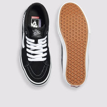 Tênis Skate Grosso Mid Black White