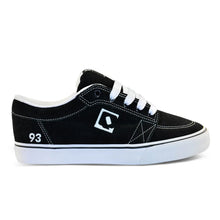Tênis QIX Ninety Three Vulcan 07 - Camurça Preto e Branco