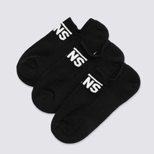 Meia Kick Boys 30/35 Black (3 Pares)