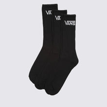 Meia Class Crew 41/45 Black (3 Pares)
