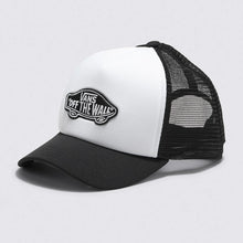 Boné Vans Classic Patch Curved Bill Trucker Black Whiite