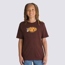 Camiseta Vans Hopper SS Hopper Bitter Chocolate Infantil