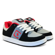 Tênis 90´s Preto Vermelho Cinza