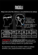 Capacete Niggli N1 Brilho Branco