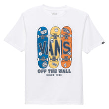 Camiseta Vans Boardview SS Infantil White