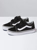 Tênis Old Skool V Juvenil Black True White