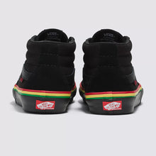 Tênis Skate Grosso Mid Rasta Black