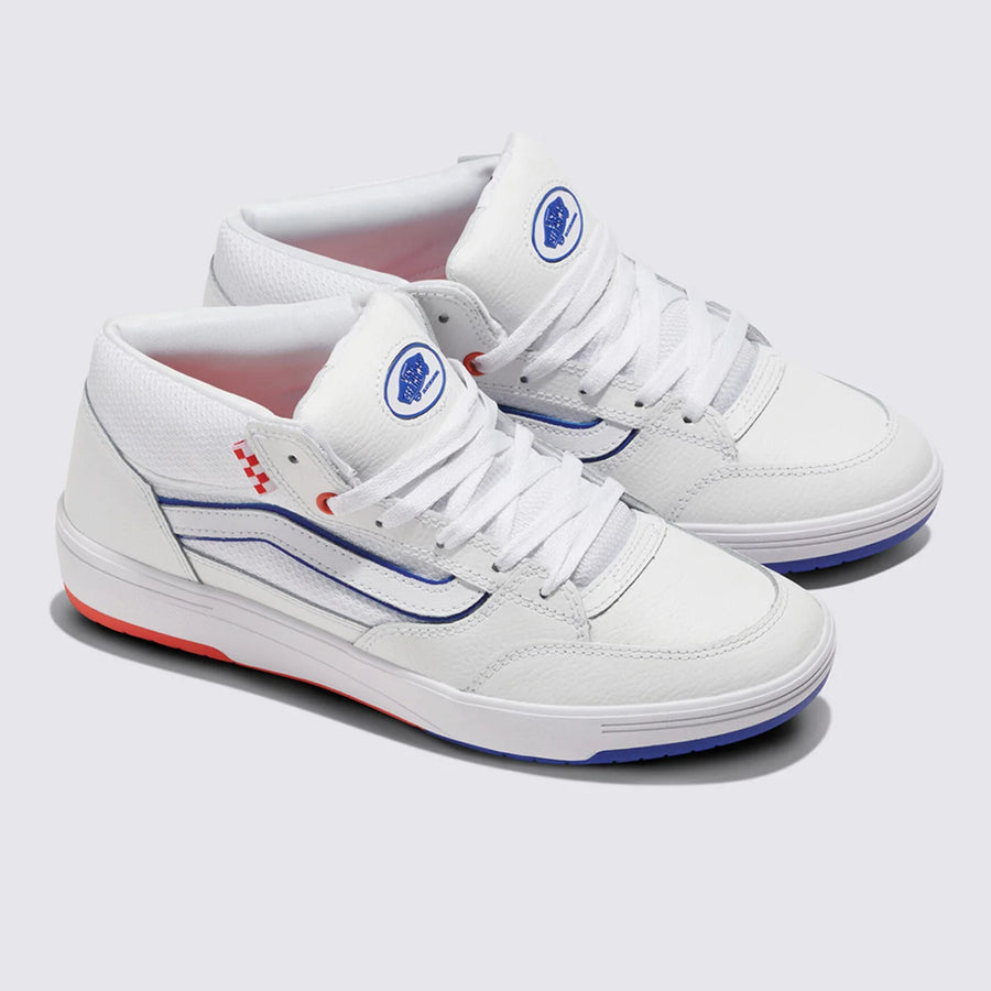 HAVE パギンス Tênis Skate Zahba Mid Athletic White Multi– OverStreet Skateshop