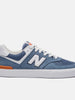 Tênis New Balance Nb Numeric 574 Marinho & Branco