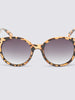 Óculos De Sol Rise And Shine Tortoise Gradient Smoke Lens