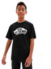 Camiseta Vans Otw Infantil Black White