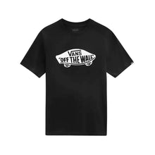 Camiseta Vans Otw Infantil Black White