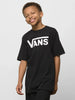 Camiseta Vans Classic Infantil Black White