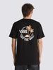 Camiseta Vans Classic Mini Dual Palm II SS Black Apricot Nectar