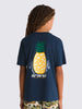 Camiseta Vans Pineapple Skull Dress Blues Infantil