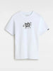 Camiseta Vans Skeleton Infantil White