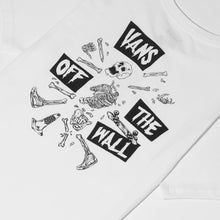 Camiseta Vans Skeleton Infantil White