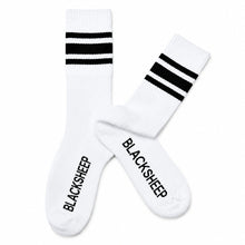 Meia Black sheep 3/4 Old Preto/Branco