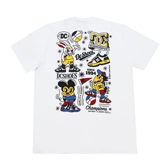 Camiseta Dc Shoes M/C Champions Branco