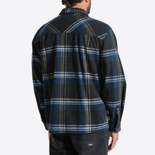 Camisa Flanela Xadrez Manga Longa Preta Hurley Santa Cruz Shoreline