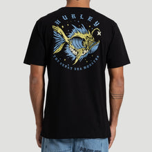 Camiseta Hurley Sea Monster Preta
