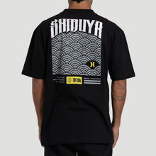 Camiseta Hurley Max Fit Hurley X Shibuya Escama Preta