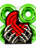 Roda Powell peralta Rat-Bones 90A Green 60mm