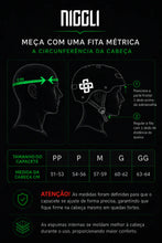 Capacete Niggli Iron Pro Fosco Vermelho