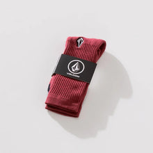 Meia Volcom Wine Bordo