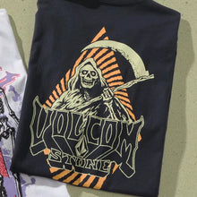 Camiseta Volcom Comfort Reaps Preta