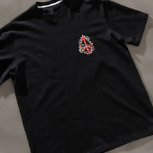 Camiseta Volcom Confort Fit Snake Peace Preta