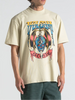 Camiseta Volcom Comfort Fit World Weapon Bege