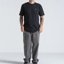 Camiseta Volcom Regular Stone Blanks Preta