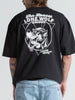 Camiseta Volcom Confort Fit Solo Wolf Preta