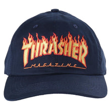 Boné Thrasher Fire Logo Marinho