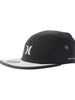Boné Hurley Flow Imp Five Panel Aba Reta Preto