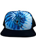 Boné Santa Cruz Screaming Hand Front Trucker Tie Dye