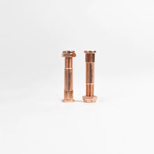 Parafuso de Base Central Street Vazado Bronze
