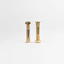 Parafuso de Base Central Street Vazado Gold