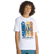 Camiseta Vans Boardview SS Infantil White