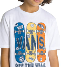 Camiseta Vans Boardview SS Infantil White