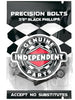 Parafuso de base Allen Independent Black 7/8Pol