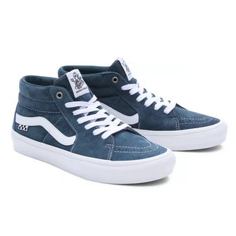 Tênis Skate Grosso Mid Pig Suede Blue