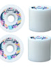 Roda Face Elephante White 72mm
