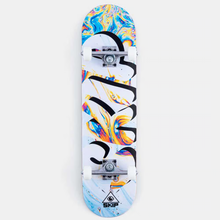 Skate Montado Skip Fluid Amarelo Branco