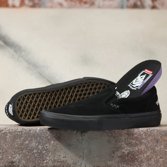 Tênis Skate Slip-on x Motorhead Black Black