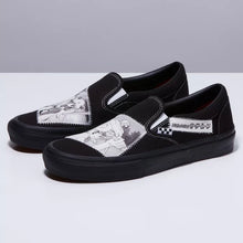 Tênis Skate Slip-On Vans x SAILOR MOON Black Black